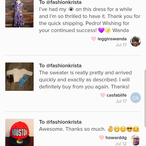 SAVE $10 ON YOUR 1ST PURCHASE / THANKS TO ALL MY BUYERS, FOLLOWERS, AND SHARERS! - Picture 8 of 10